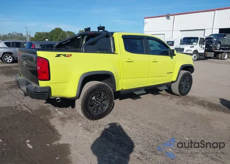 2018 Chevrolet Colorado Zr2 из США, поврежденный, VIN 1GCGTEEN6J1169183